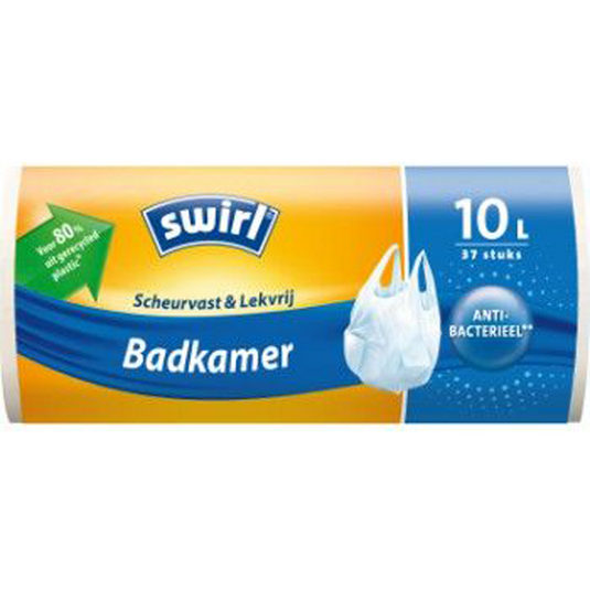 Swirl? 1067260 - swirl pedaalemmerzak antibac handvat badkamer 10l 37 | 14 stuks