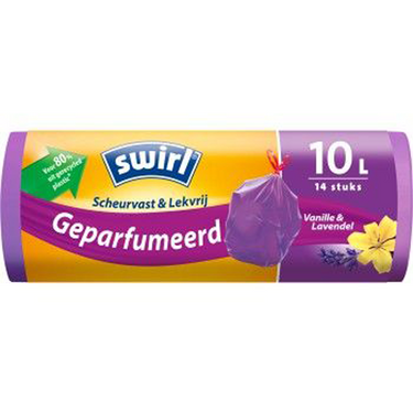 Swirl vuilniszak 10 l vanilla, lavender
