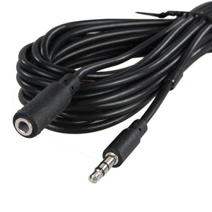 Benel stereo audio verlengkabel 3,5 mm male - 3,5 mm female 5m