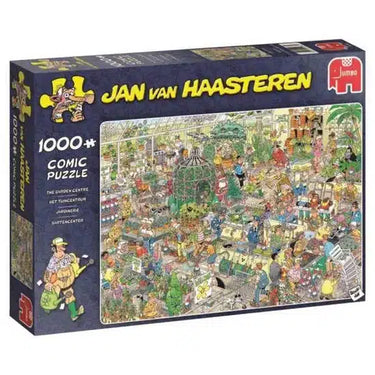 Jan van haasteren - het tuincentrum - 1000 stukjes puzzel - legpuzzel