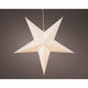 Kaemingk led ster papier steady binnen wit warm wit 60 cm