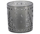Theelichthouder led 7,5 cm grijs | 16 stuks