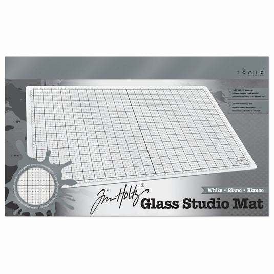 Tonic studios • tim holtz glass studio mat white