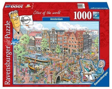 Ravensburger puzzel fleroux amsterdam 1000pcs