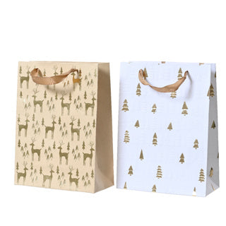 Kaemingk giftbag papier 2ass | 4 stuks