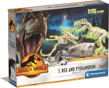Clementoni Jurassic World T-Rex Pteranodon Graafset