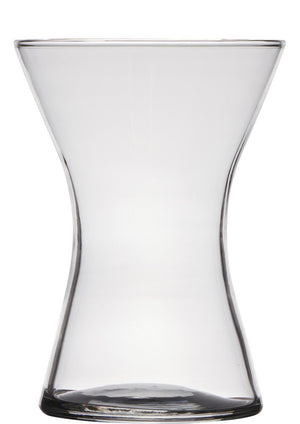 B-living vaas glas essentials x-shape ã˜14xh20cm
