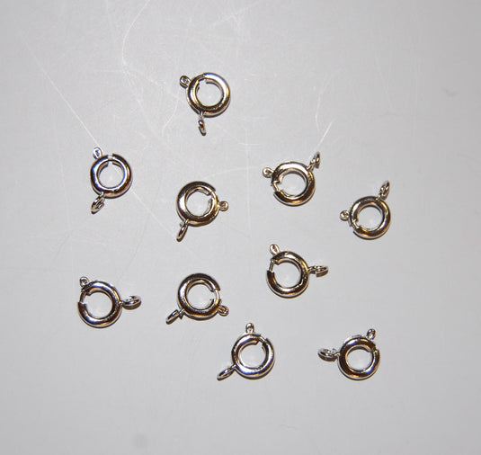 Vaessen creative • sluiting 7mm 8pcs gold