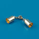Vaessen creative • sluiting eindkapjes 6mm gold