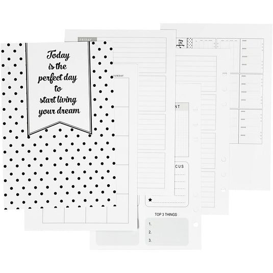 Https: www.cchobby.nl planner-bulletjournal-pagina-s-afm-142x210-mm-aantal-pagina-s-7-120-gr-wit-1-stuk