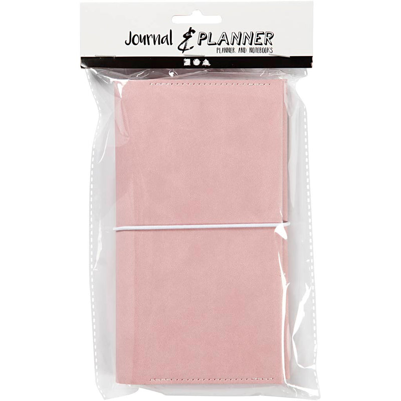 Load image into Gallery viewer, Creativ company https: www.cchobby.nl planner-bulletjournal-afm-10x18x1-5-cm-elastieksluiting-roze-1-stuk
