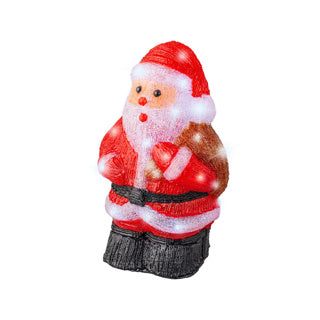 Afbeelding laden in galerijviewer, Led kerstman acryl steady buitenl.16.5cm x w.22cm x h.36cm
