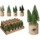 Kerstboom deco 15cm 4ass