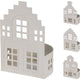 Huis 12cm 3ass wit