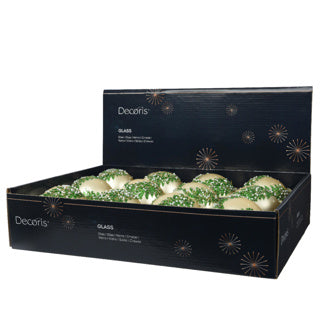 Kerstbal glasdia8cm | 12 stuks