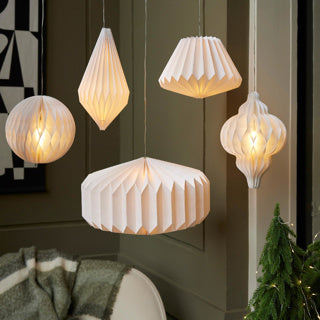 Load image into Gallery viewer, Kaemingk led hanging light papier steady binnendia20cm
