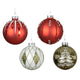 Kerstballen glas 4assdia8cm