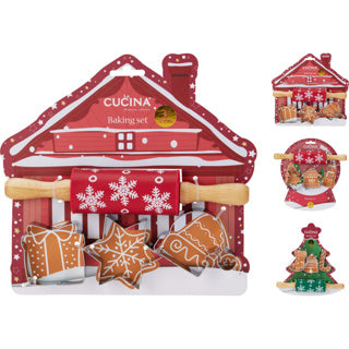 Bakset 4dlg 3ass kerst des