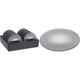 Onderzetter 10cm zilver