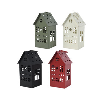 Lantaarn ijzer 4col assl.8cm x w.8cm x h.15cm