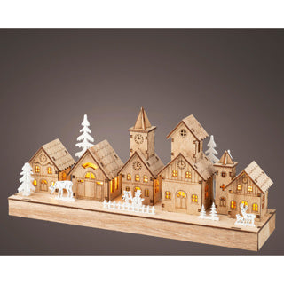 Load image into Gallery viewer, Led scenery triplex steady binnenl.8cm x w.30cm x h.13.5cm

