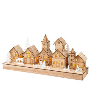 Kaemingk led scenery triplex steady binnenl.8cm x w.30cm x h.13.5cm | 2 stuks