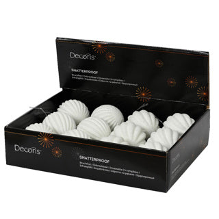 Load image into Gallery viewer, Kerstbal op draad foam 2assdia8cm | 12 stuks
