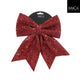 Edelman strik d.rood - l20xb24cm | 4 stuks