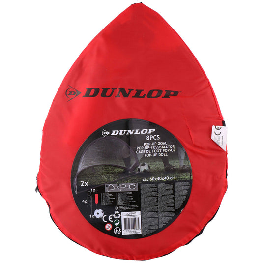 Dunlop voetbaldoel pop-up, 2st.