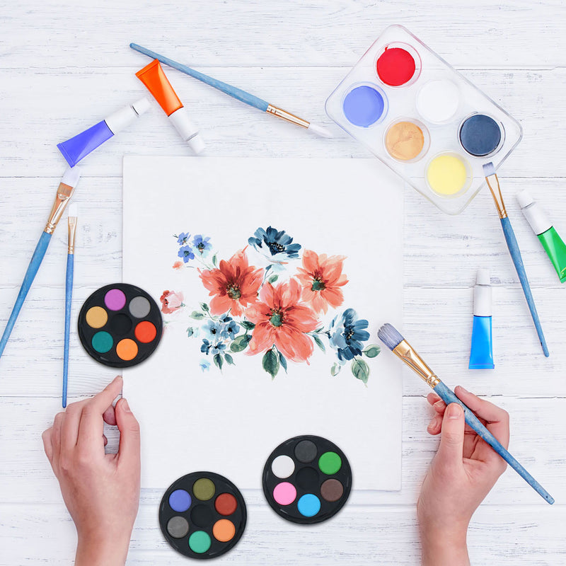 Load image into Gallery viewer, Waterverfset rond, 36dlg.
