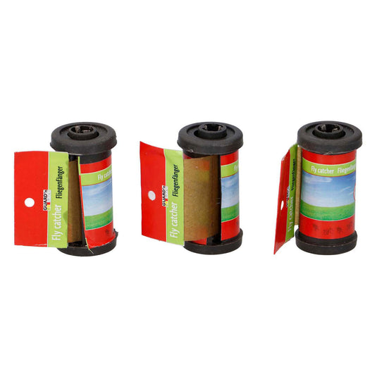 Vliegenvanger plakstrips, 3st.