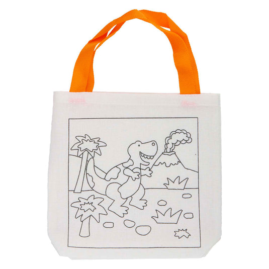 Katoenen tas met 5 stiften
