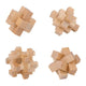 Houten breinpuzzel