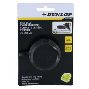 Dunlop fietsbel zwart 57mm