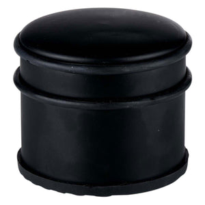 Deurstopper zwart, 9cm