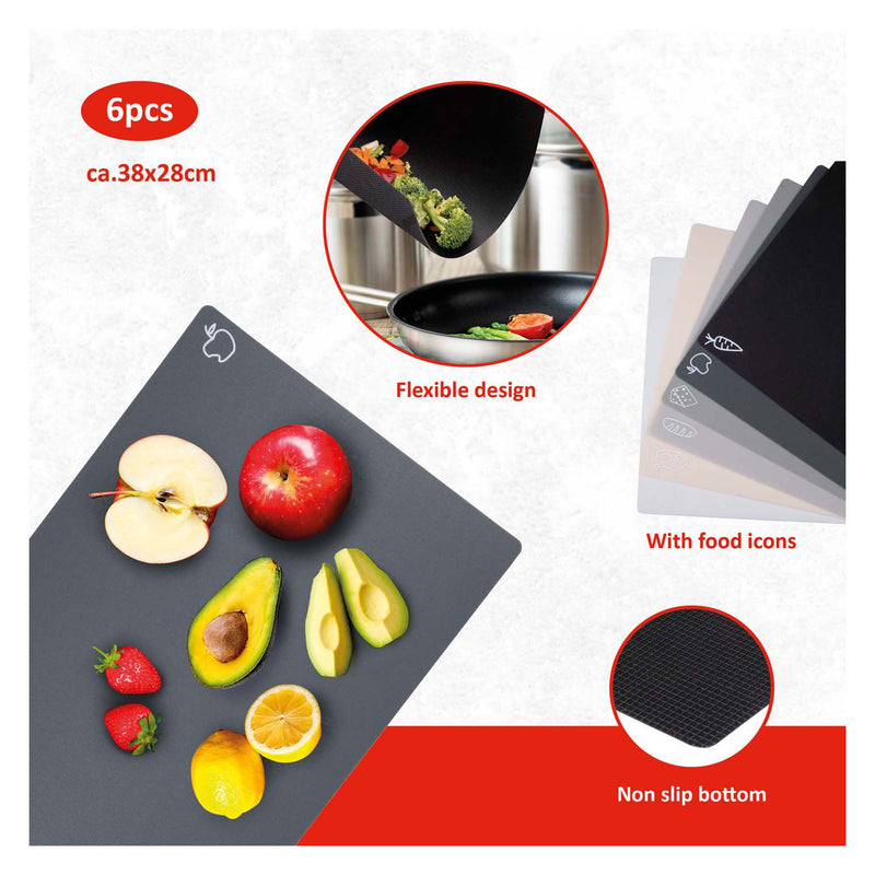 Load image into Gallery viewer, No brand snijplanken vouwbaar 6 stuks | 2 stuks
