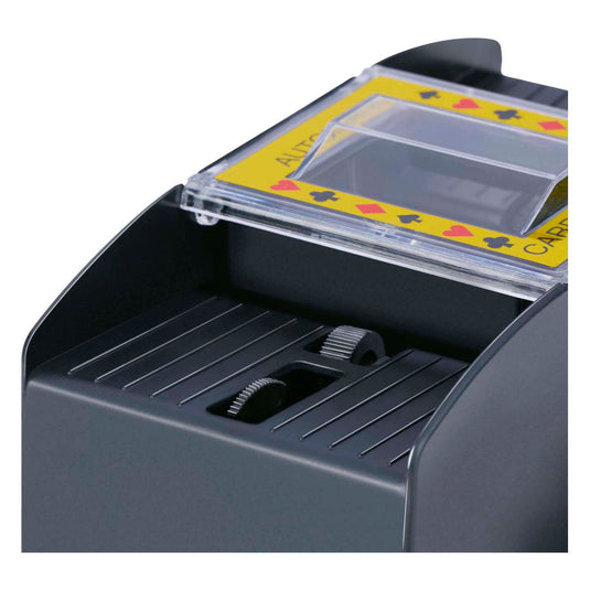 Lifetime games kaartenschudmachine - automatische kaarten schudmachine voor 2 decks - elektrische kaartenschudder voor speelkaarten - card shuffler voor kaartspellen - excl. kaarten