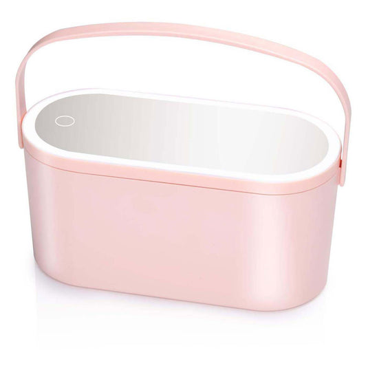 Reis-beautycase met led-spiegel