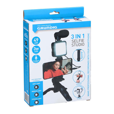 Selfiestudio vlog kit 3-in-1