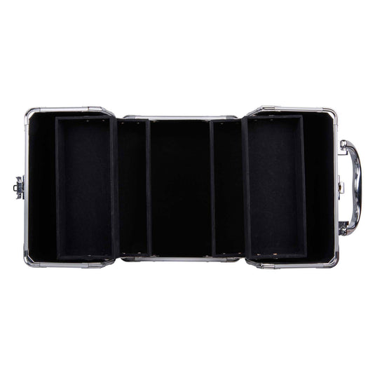 Make-up koffer zilver