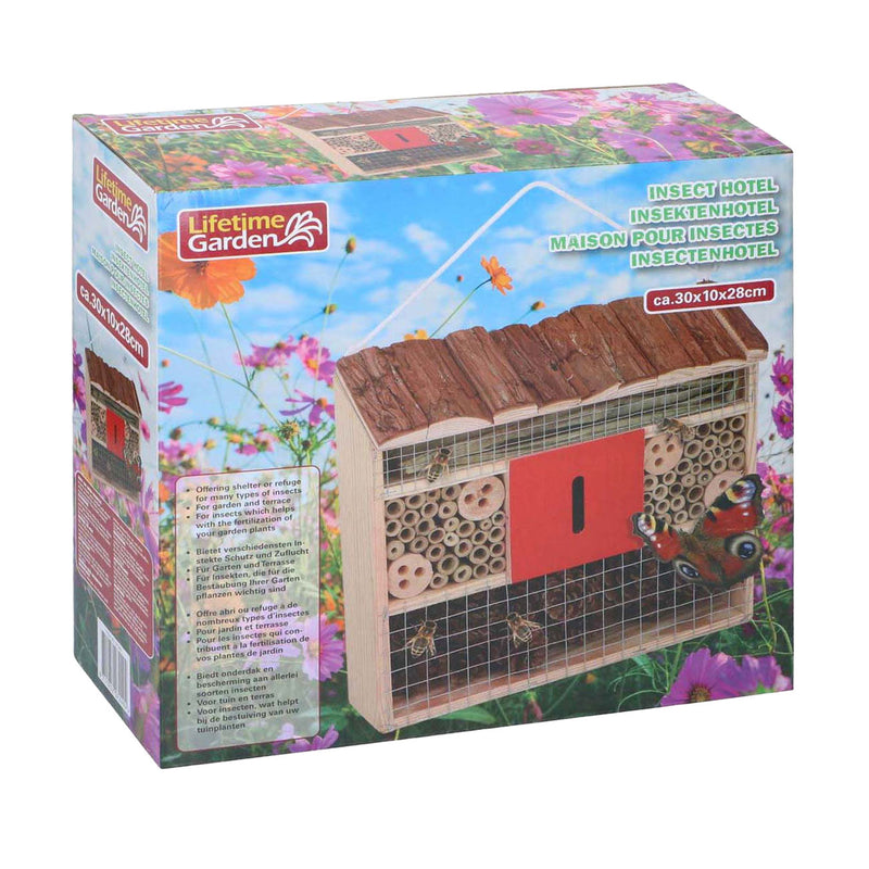 Load image into Gallery viewer, Liftime garden houten insectenhotel
