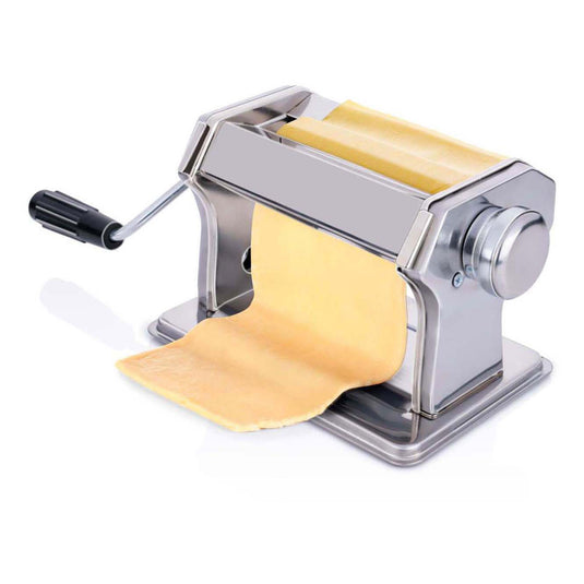 Alpina pastamaker handmatig - rvs - tafelklem - spaghetti, ravioli, lasagne