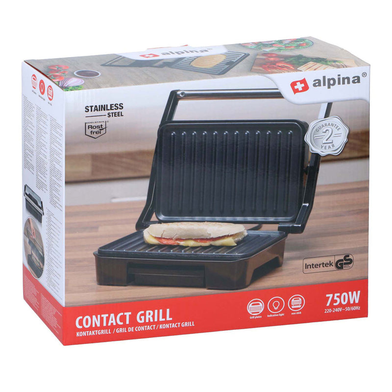 Load image into Gallery viewer, Tosti apparaat grill 750w
