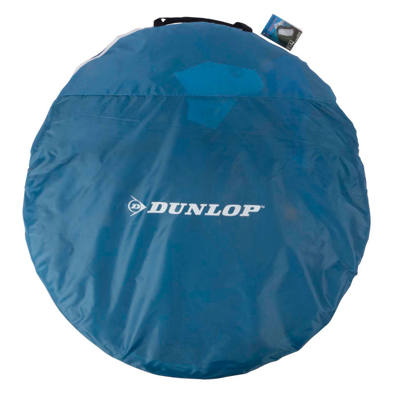 Load image into Gallery viewer, Dunlop pop up tent - blauw grijs wit - 2 persoons
