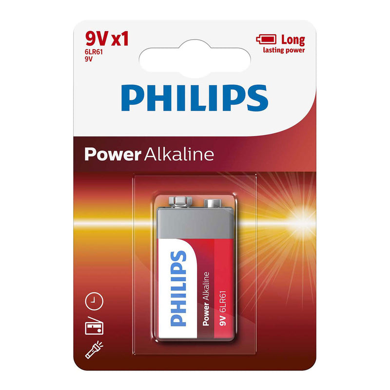 Load image into Gallery viewer, Philips 9v batterij powerlife
