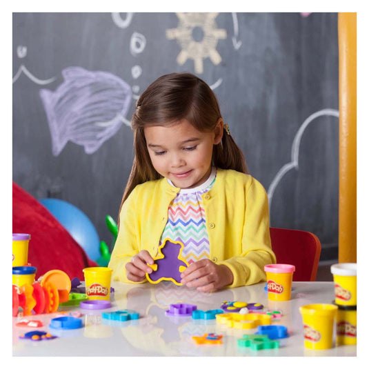 Hasbro play-doh toolkit met +30 onderdelen 10 kleipotjes