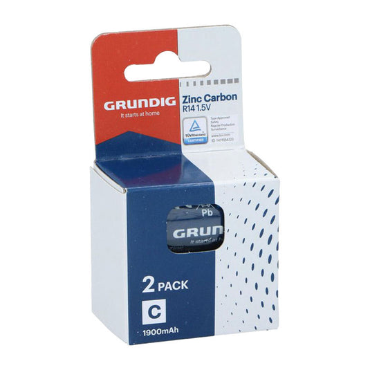 Grundig batterij c r14 1,5v zink 1900mah