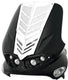 Opticparts df voorfrontrooster gilera runner oud model aluminium wit