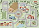 Mats amp; joy mats joy speelmat zacht village 130 x 180 cm