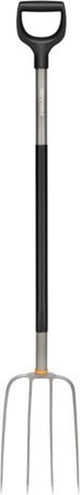 Fiskars ergonomic mestvork - compostvork - tuinvork - 136 cm